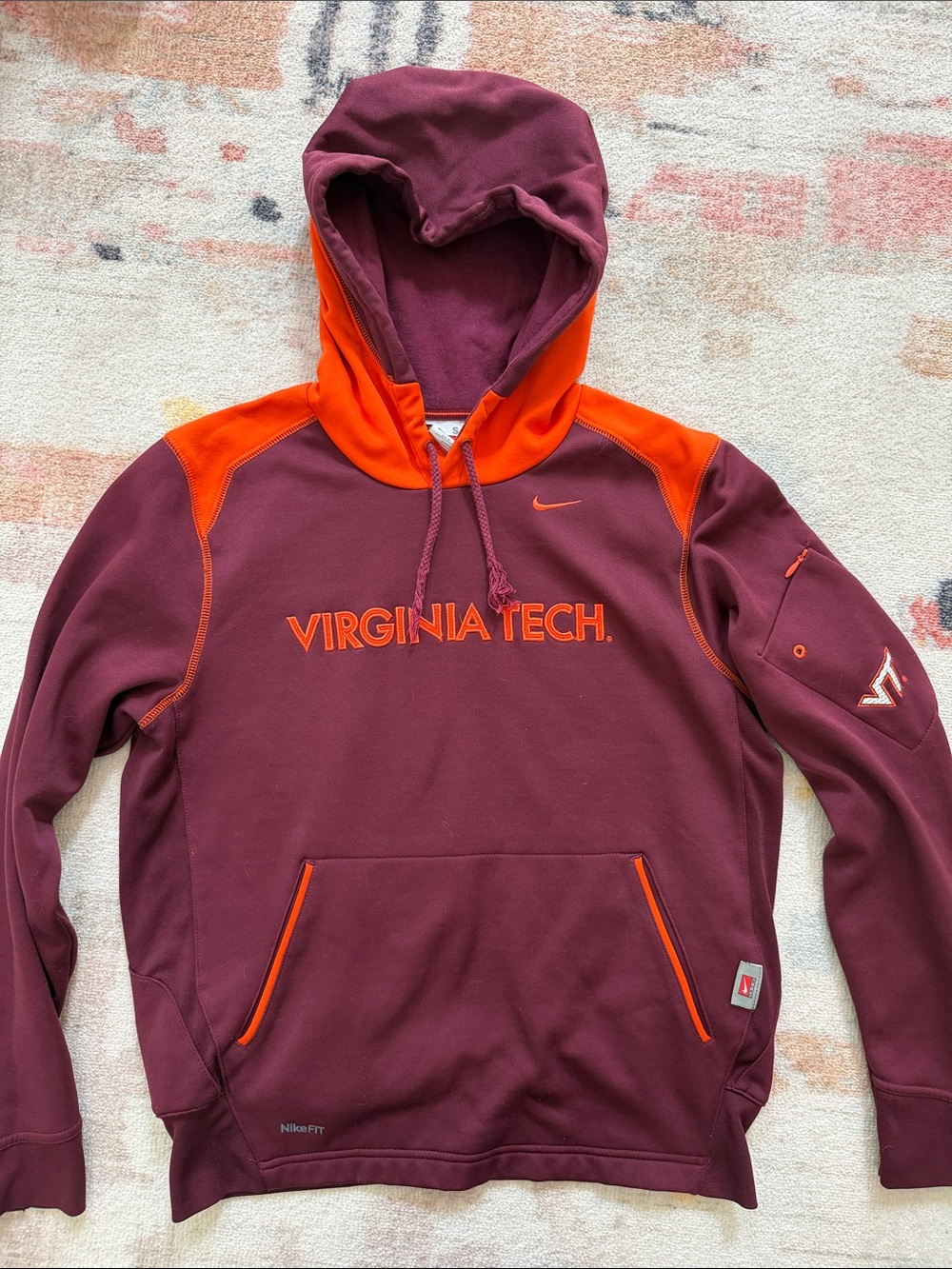 Nike Virginia Tech Crewneck Hoodie
